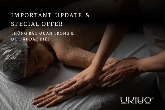 Important Update & Special Offer from Ukiyo® Spa!